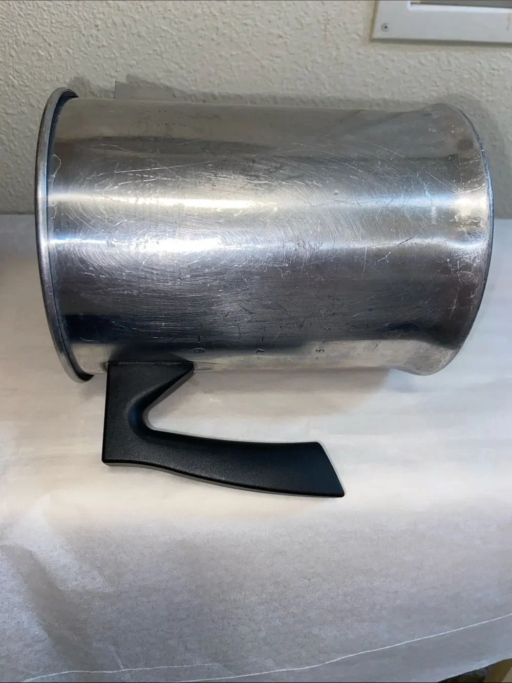 Mirro 9 Cup Stove Top Percolator Replacement Port Pot Aluminum Black Handle